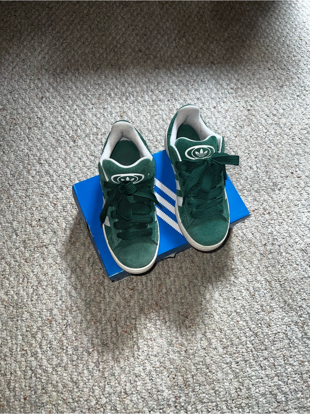 Adidas Dark Green campus 00s sneakers